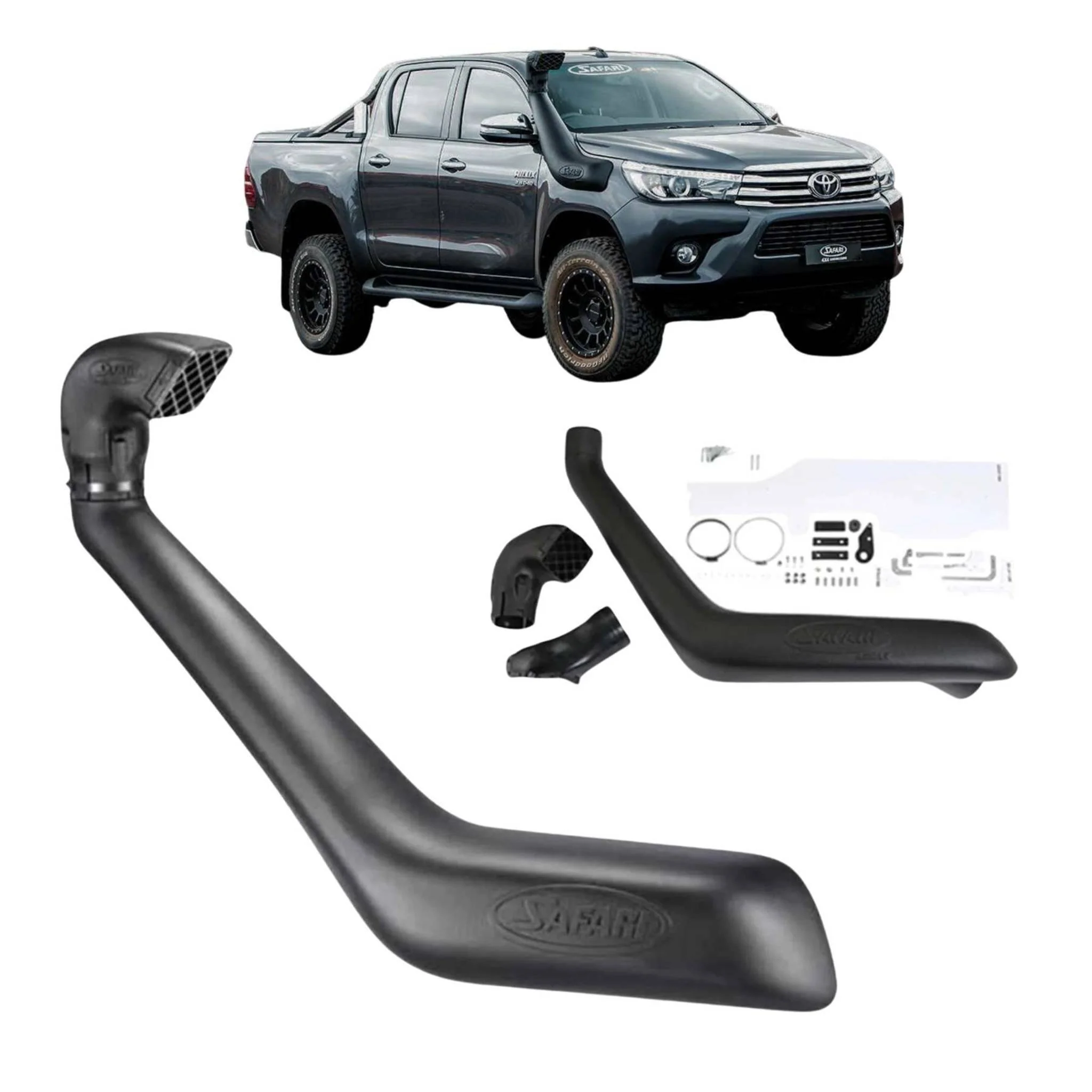 Safari V-Spec Snorkel for Toyota Hilux (09/2015 - on) - Image 5