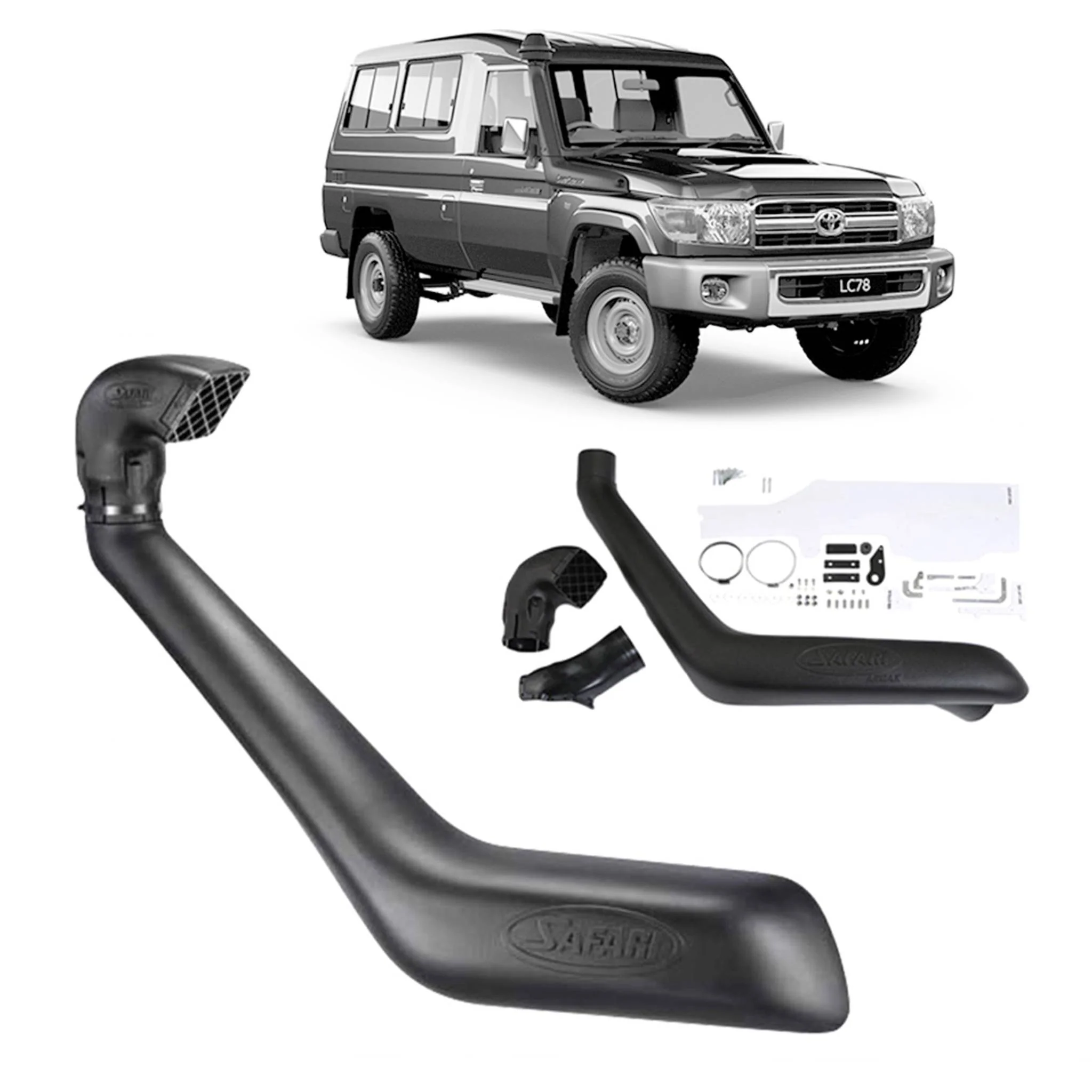 Safari Snorkel for Toyota Landcruiser (01/2007 - on) - Image 4