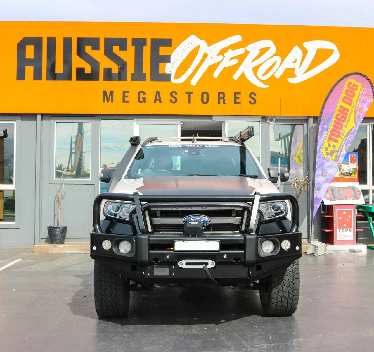 PX Ranger offroad Pack - Bull Bar, winch, led spotties - Image 10