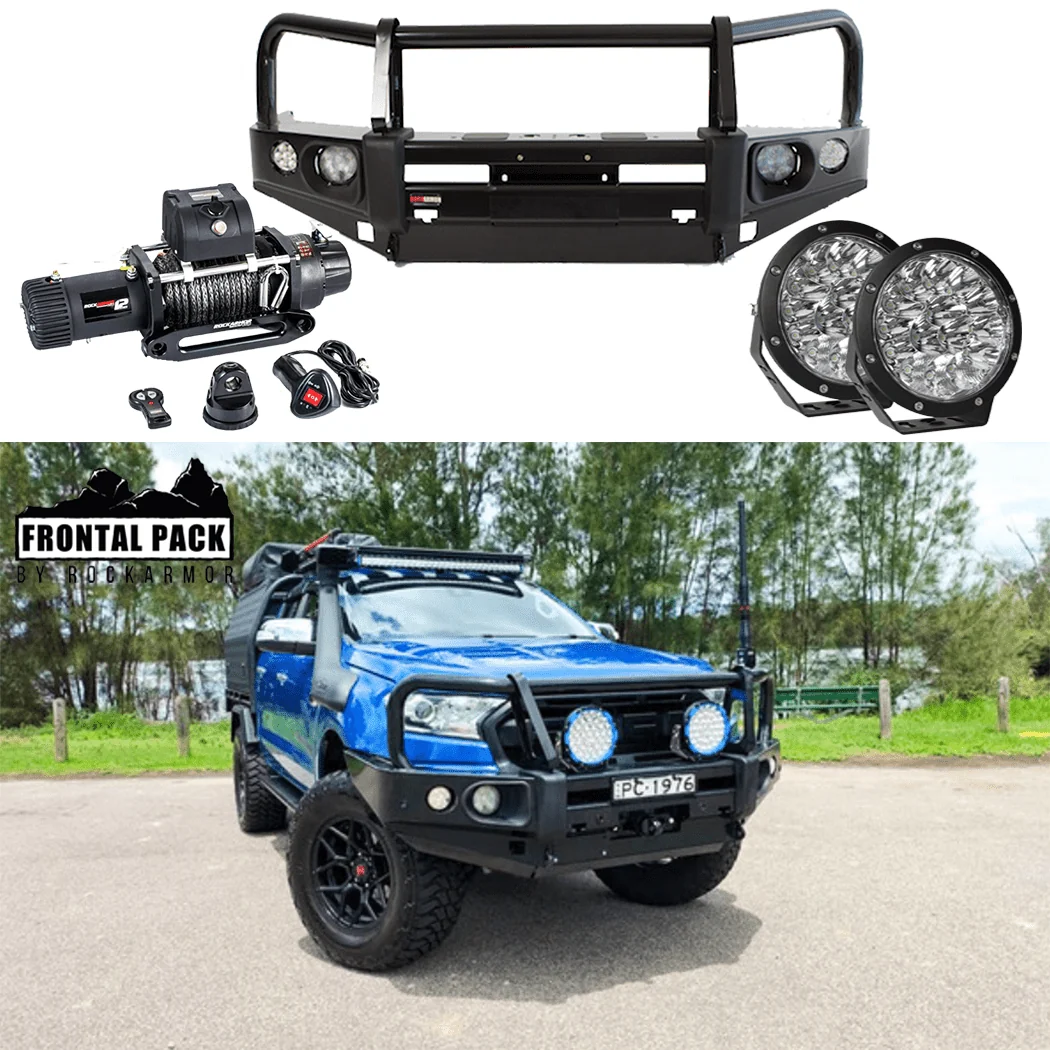 PX Ranger offroad Pack - Bull Bar, winch, led spotties - Image 3