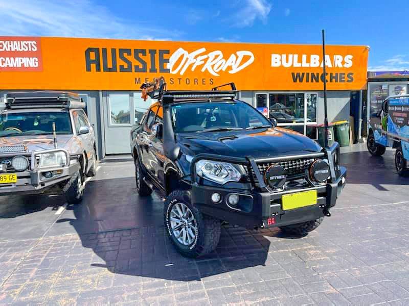 Mitsubishi MQ Triton Protek Pack - Bull Bar, Runva Winch, Stedi lights - Image 6
