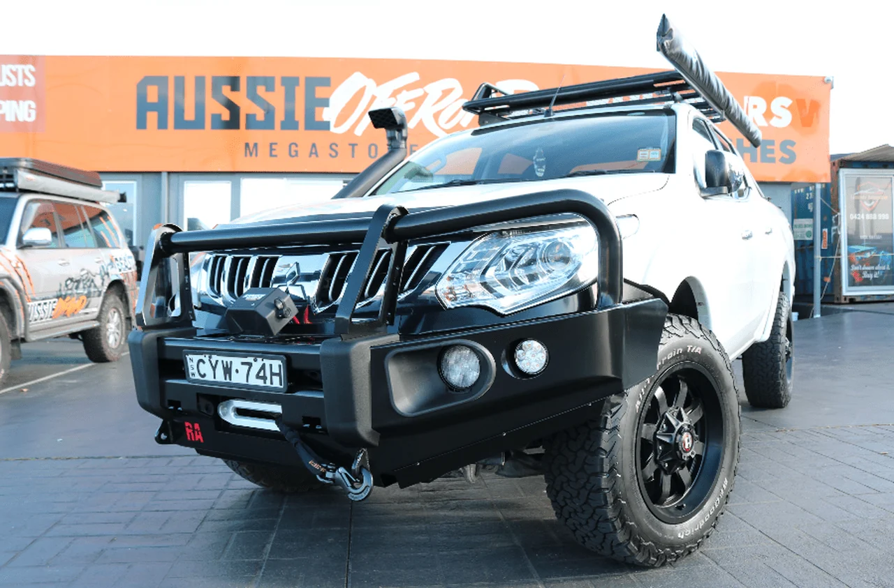 Mitsubishi MQ Triton Protek Pack - Bull Bar, Runva Winch, Stedi lights - Image 8