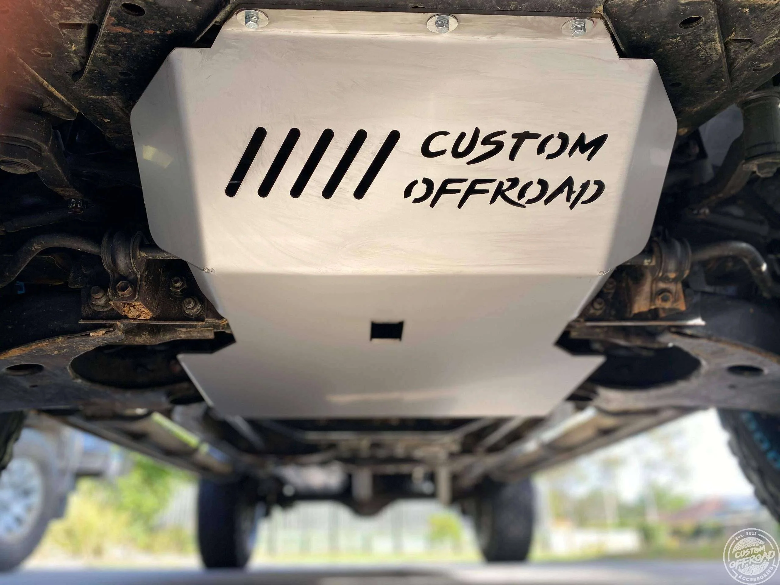 D22 Navara Bash plate - Custom Offroad - Image 3