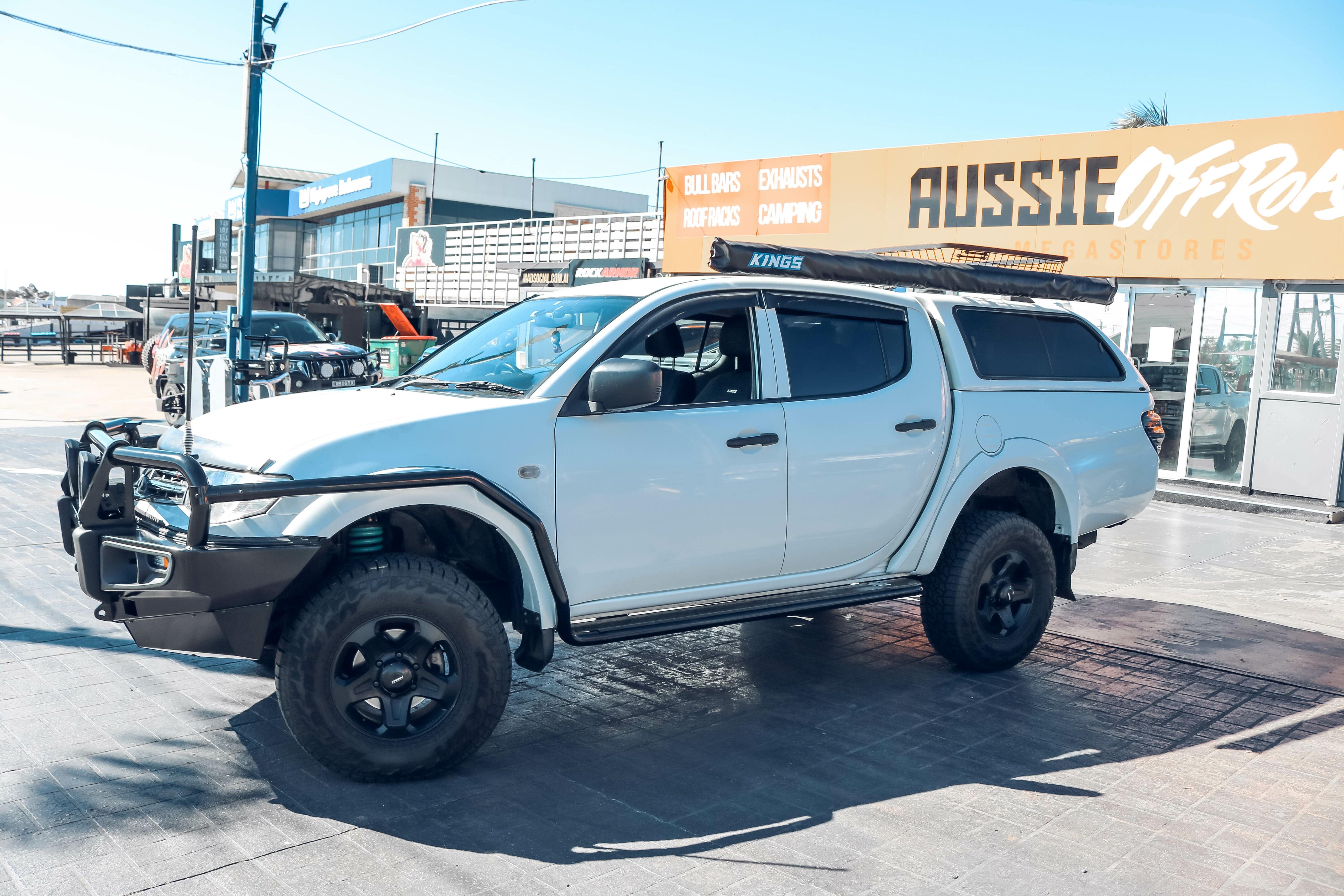 Side Rail Brush Bars Suits Dmax / Triton / Navara - Image 6