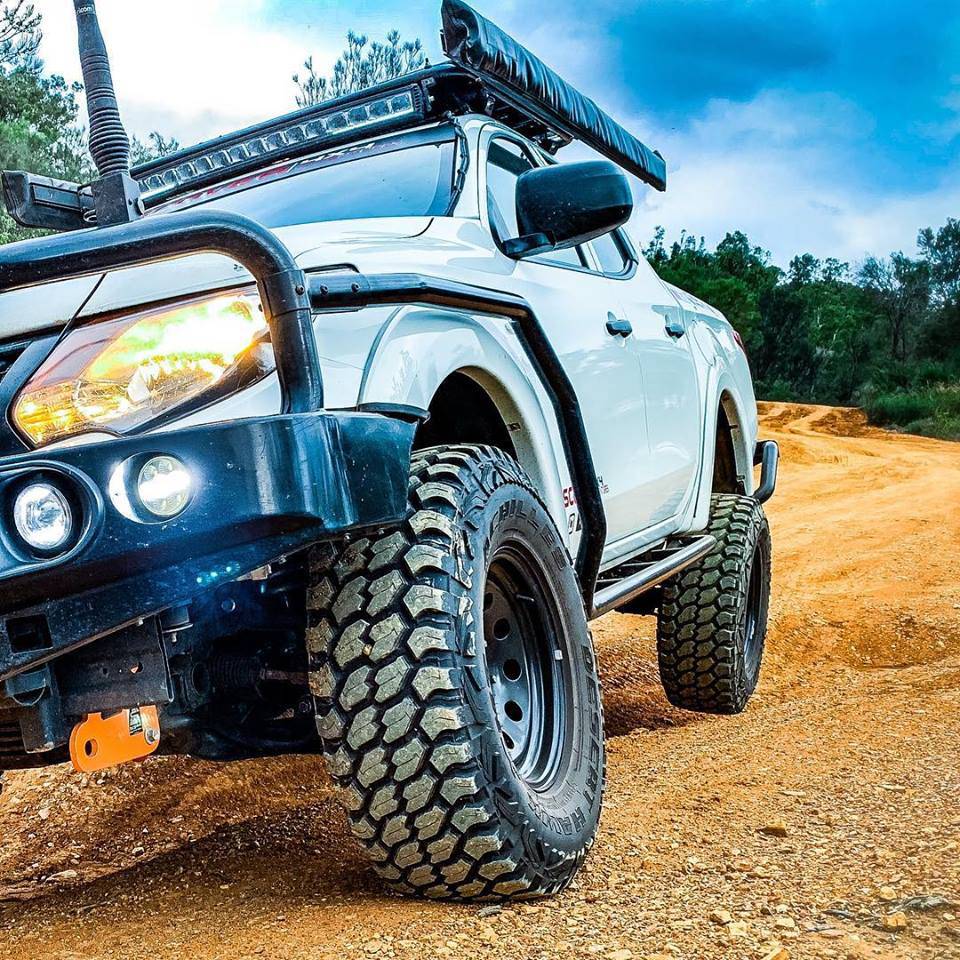Side Rail Brush Bars Suits Dmax / Triton / Navara - Image 7