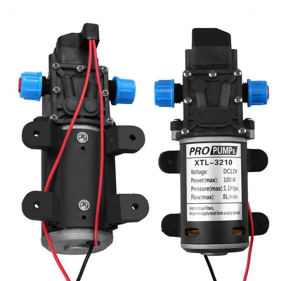 12 Volt 160psi Self Priming 8 litre P/M Water Pump - Image 4