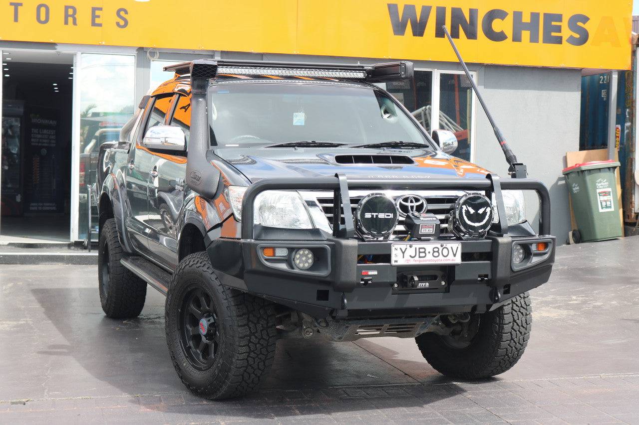 Frontal Pack Bull Bar Winch Spotties Suits - Toyota Hilux | 04/2005 - 08/2015 | Rockarmor - Image 4