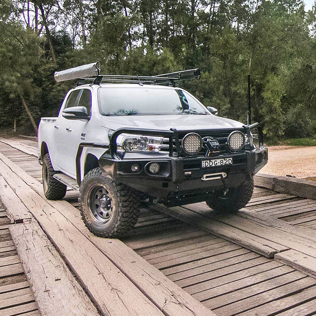 Protek Pack Rockarmor Bull Bar Runva Winch Stedi Spotties Suits Toyota Hilux | 09/2015 -07/2020 | Rockarmor - Image 7