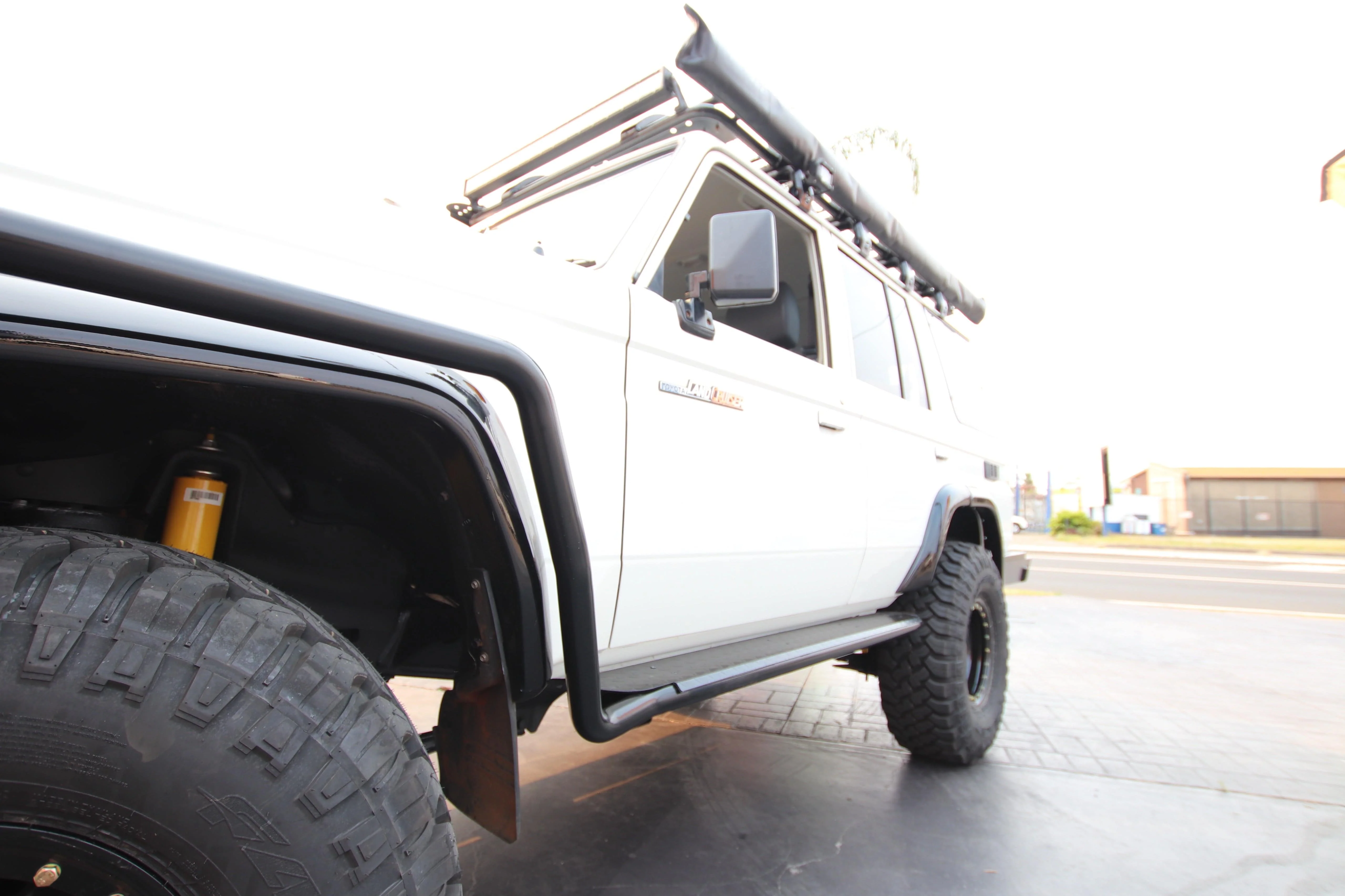 Rock slider Side Steps Suits 76 Series Landcruiser 03/2007 - 08/2022 | Rockarmor - Image 3