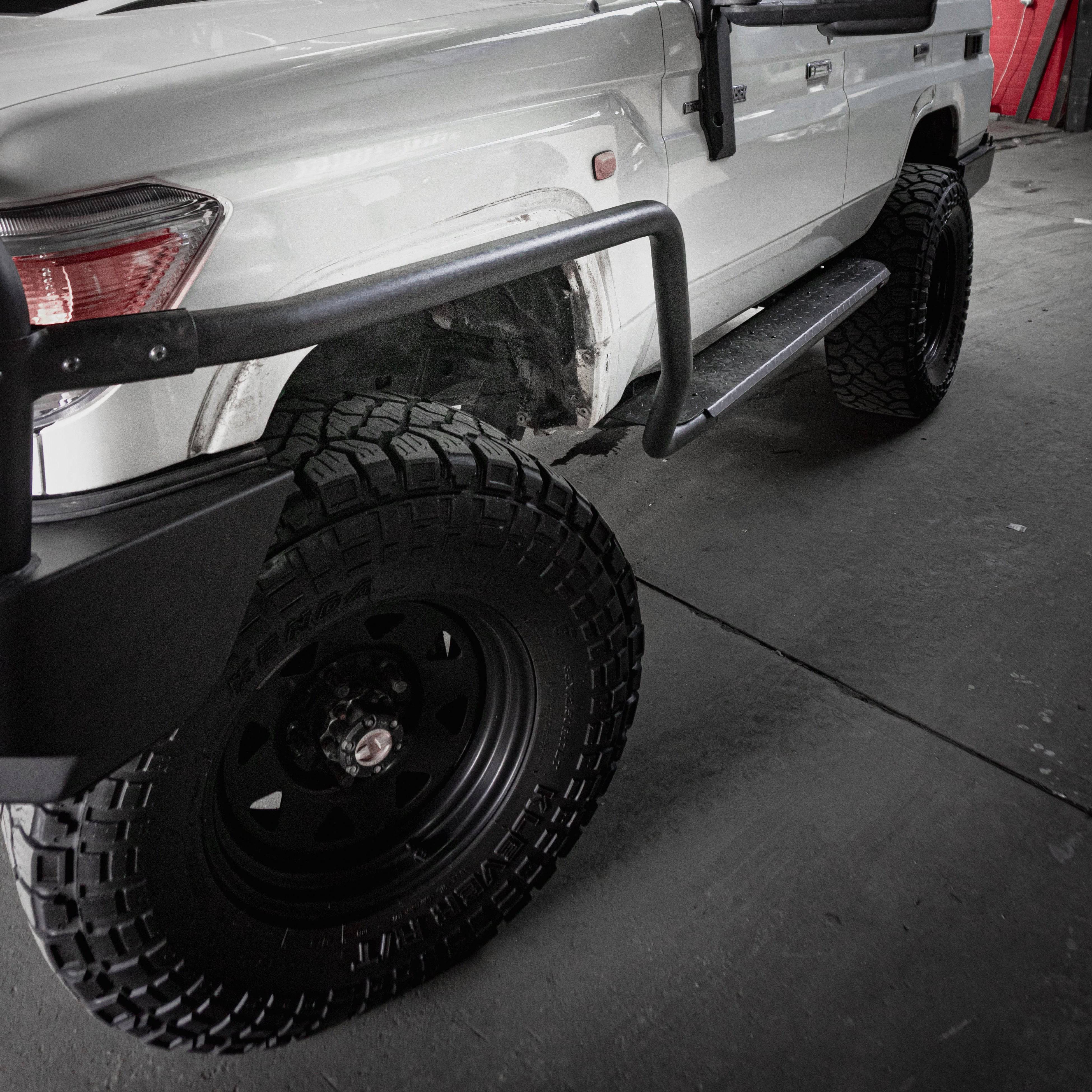 Rock slider Side Steps Suits 76 Series Landcruiser 03/2007 - 08/2022 | Rockarmor - Image 5