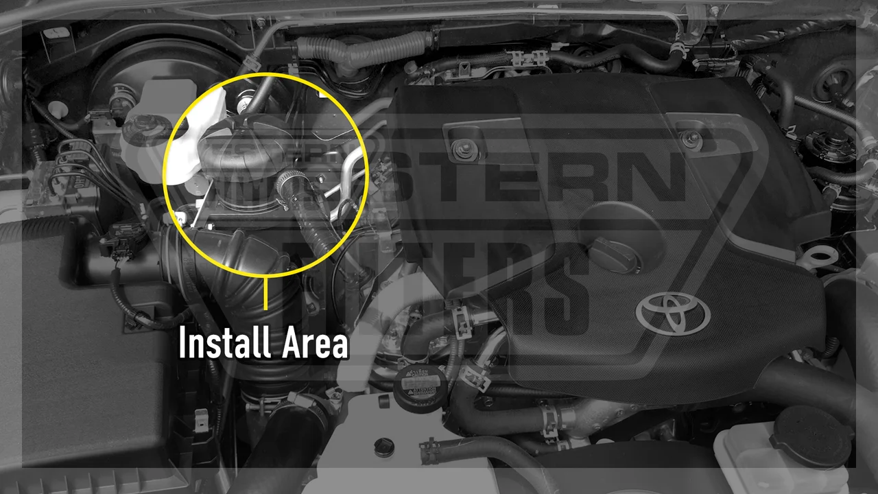 Toyota Hilux Fortuner N80 1GD-FTV GUN-126R EGR 2015-on 2.4L 2.8L Mann+Hummel ProVent Catch Can Kit OS-PROV-12 - Image 5