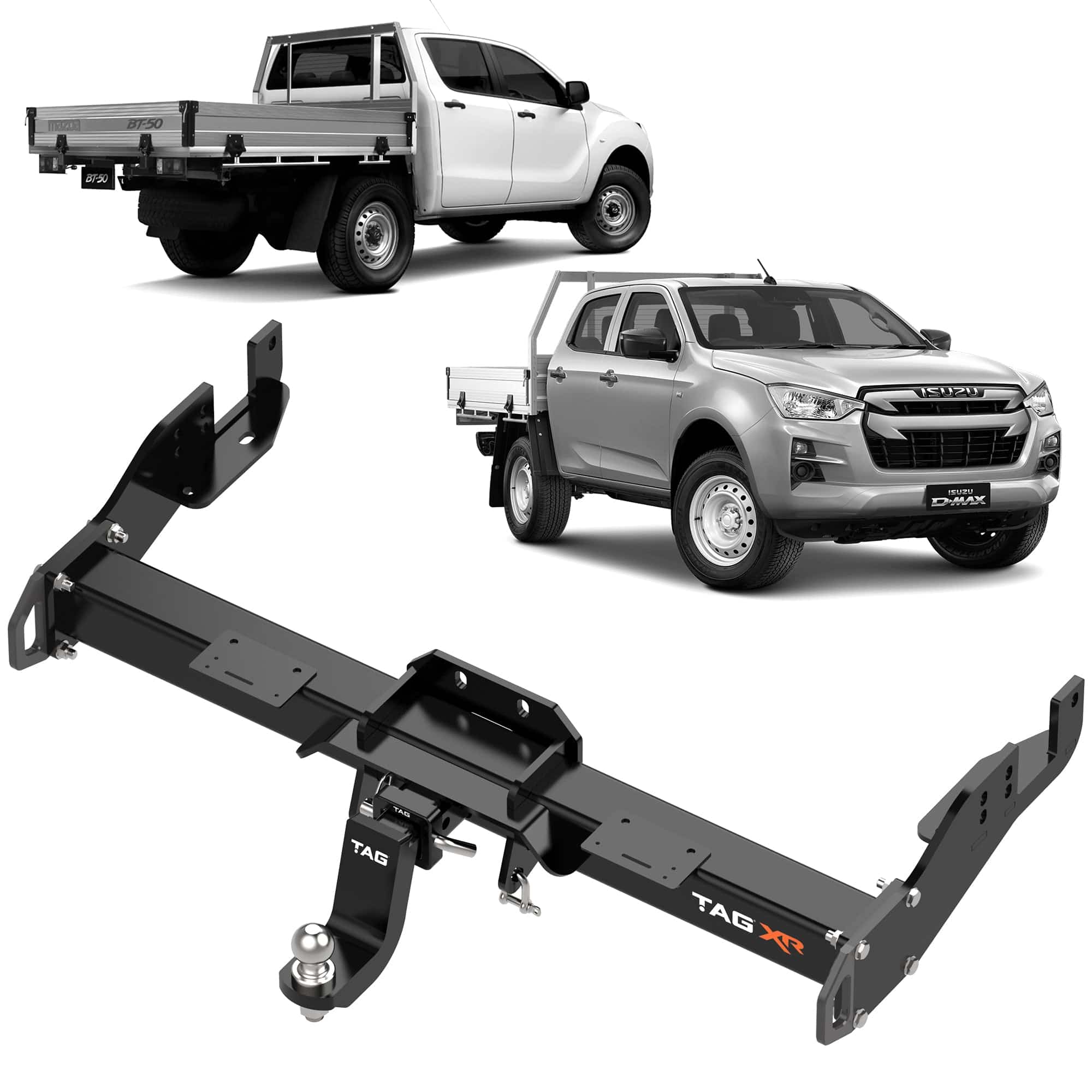 TAG 4x4 Recovery Towbar for Isuzu D-MAX (07/2020 - on), Mazda BT-50 (07/2020 - on) - Image 5