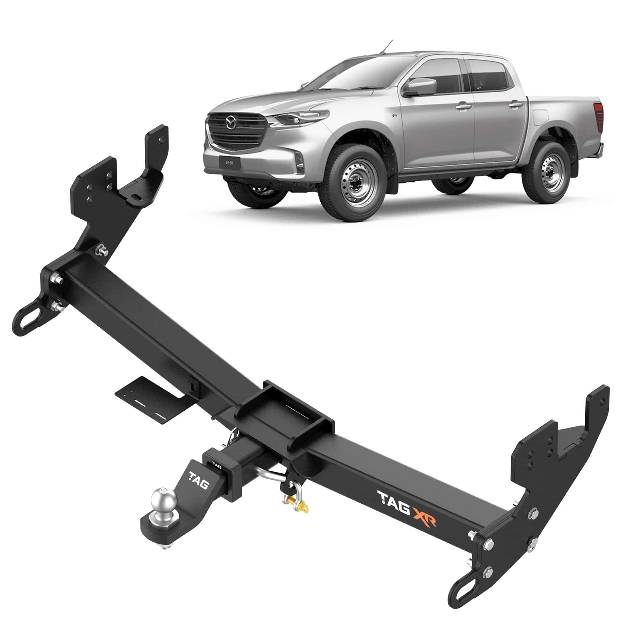 TAG 4x4 Recovery Towbar for Styleside Isuzu D-MAX (06/2020 - on), Mazda BT-50 (07/2020 - on) - Image 4
