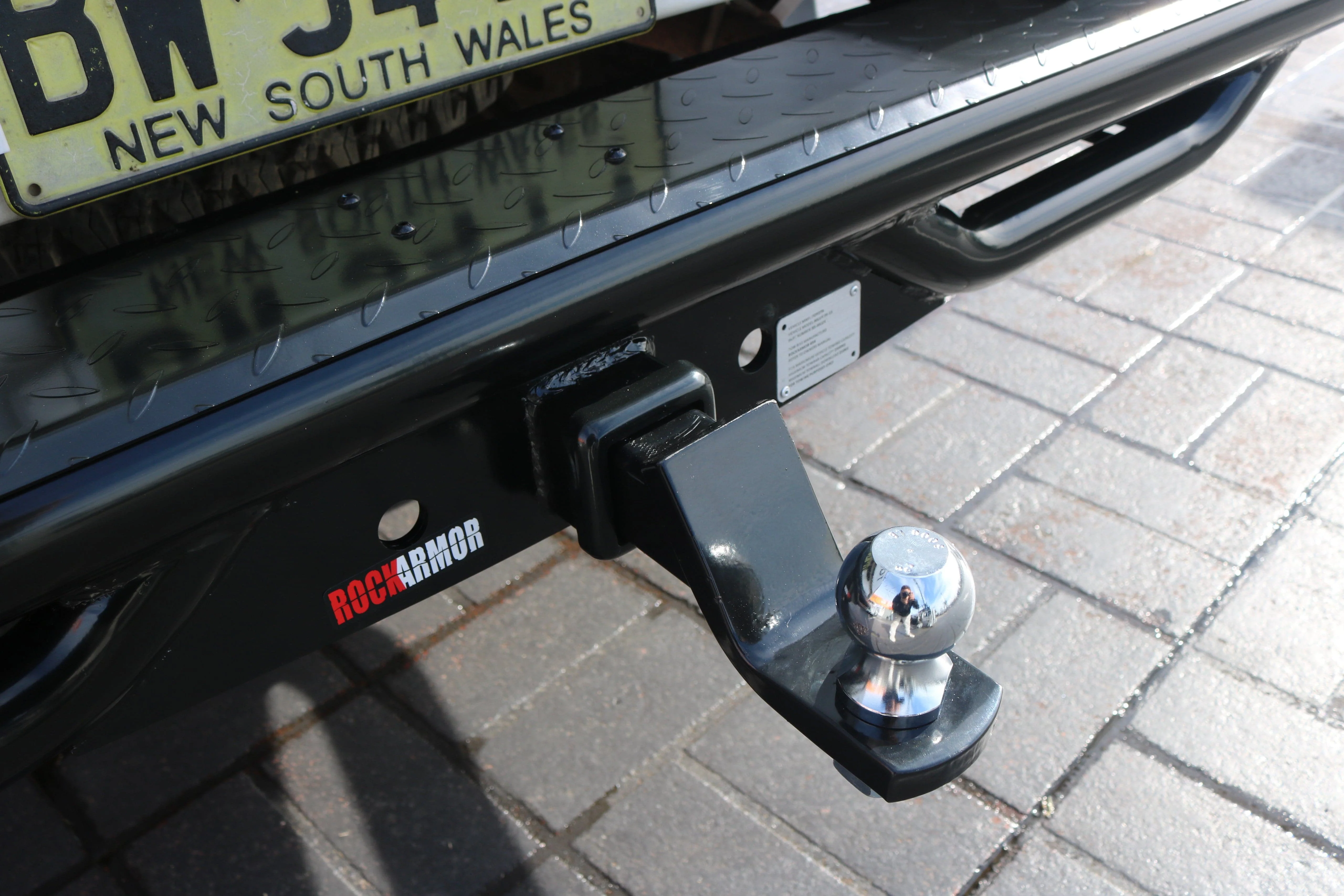 Rear Step Tow Bar Suits - Hilux 2005 - 2015 | Rockarmor - Image 3