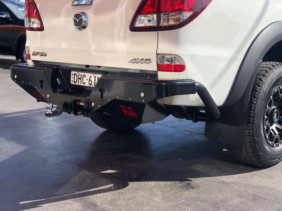 Mazda BT50 Rear Step Tow Bar By Rockarmor 4x4 - Image 5