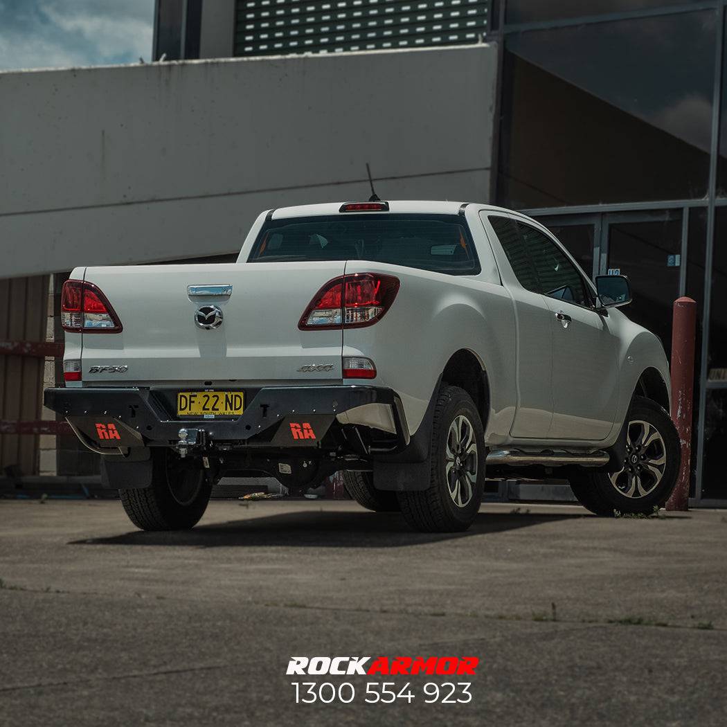 Mazda BT50 Rear Step Tow Bar By Rockarmor 4x4 - Image 6