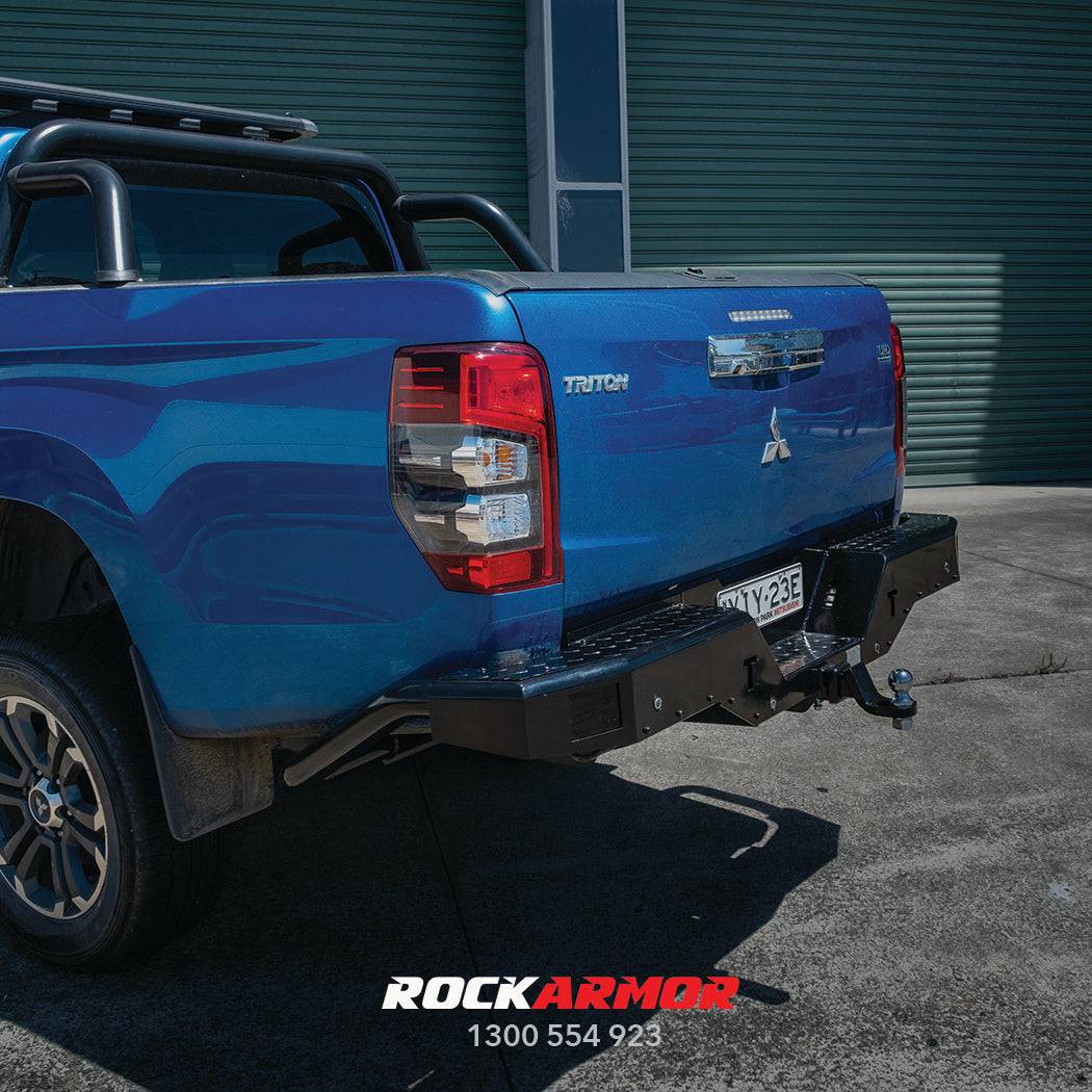 MR TRITON REAR STEP TOW BAR - ROCKARMOR 4X4 - Image 8