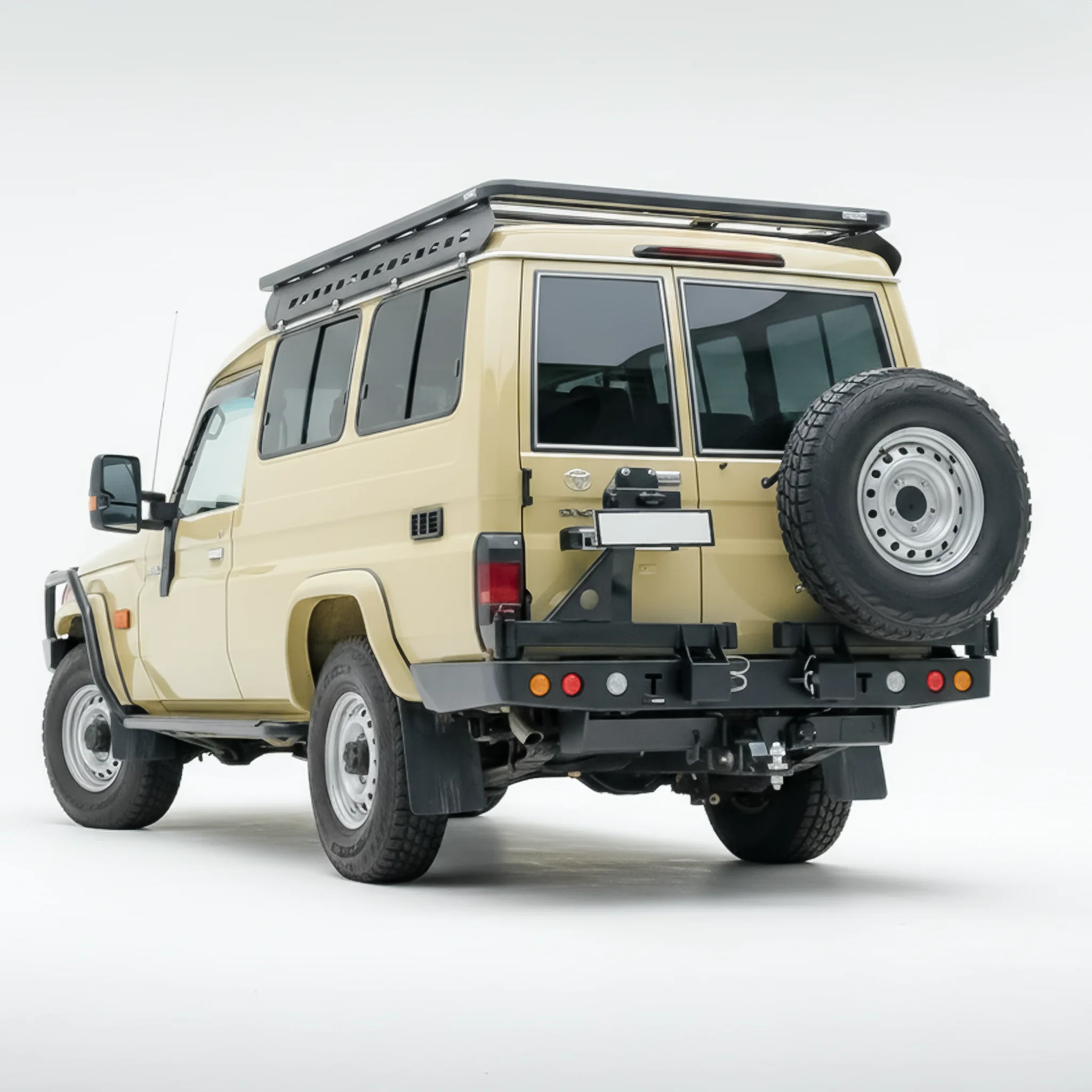 Troopy Rear Bar Spare Wheel Carrier Suits 78,76 - Image 2